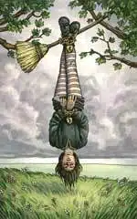 EWT-Pendu pendu du tarot